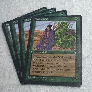MTG Magic the Gathering Tinder Wall x4